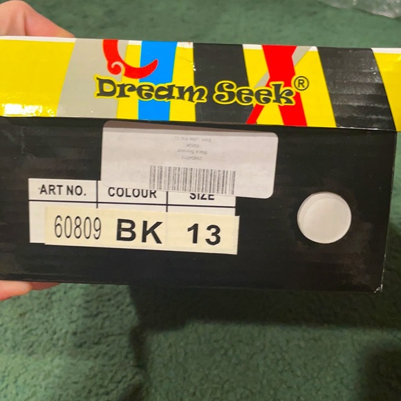 Brand new in box black Velcro sneakers - Picture 5 of 5